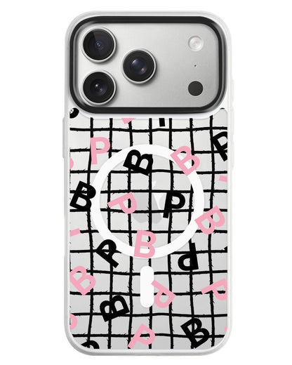 iPhone Rearguard MagSwap - Blackpink Monogram