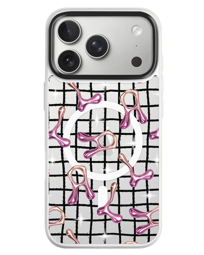 iPhone Rearguard MagSwap - Chrome Monogram 3.0