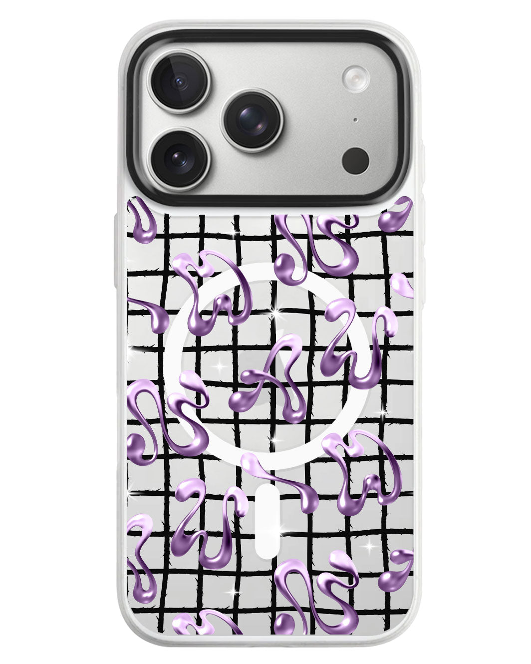 iPhone Rearguard MagSwap - Chrome Monogram 4.0