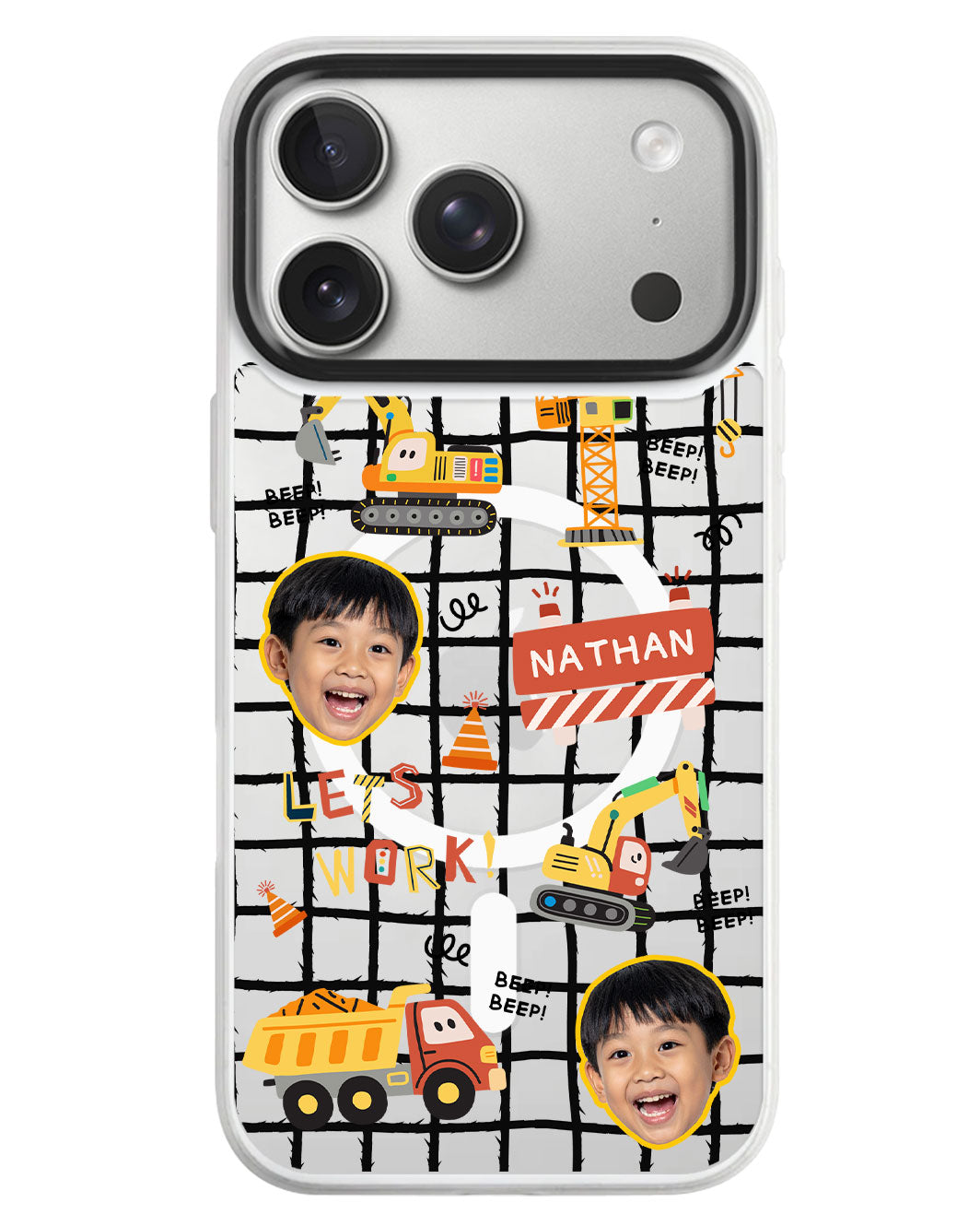 iPhone Rearguard MagSwap - Face Grid Construction