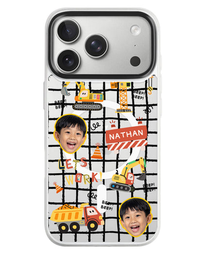 iPhone Rearguard MagSwap - Face Grid Construction