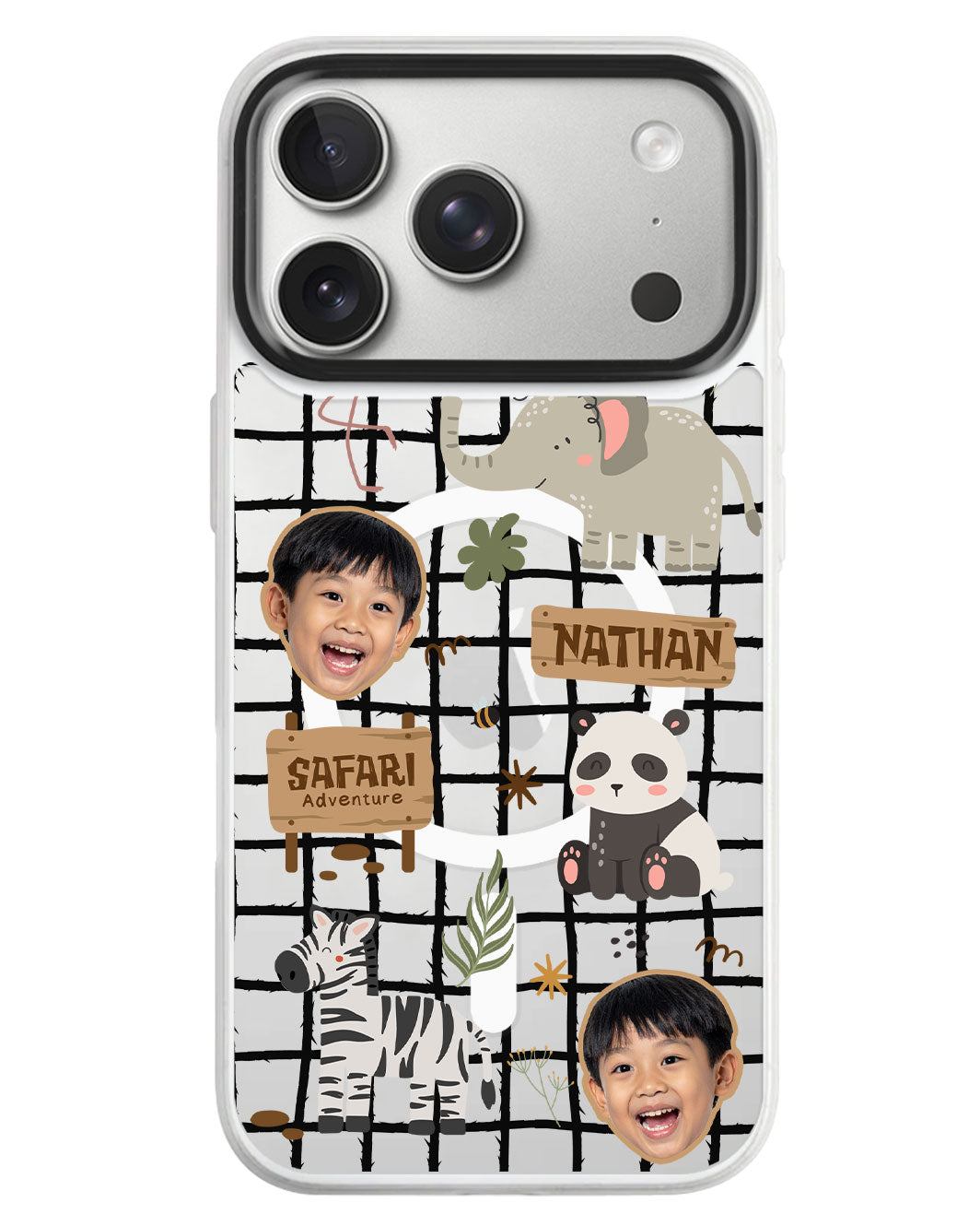 iPhone Rearguard MagSwap - Face Grid Safari 2.0