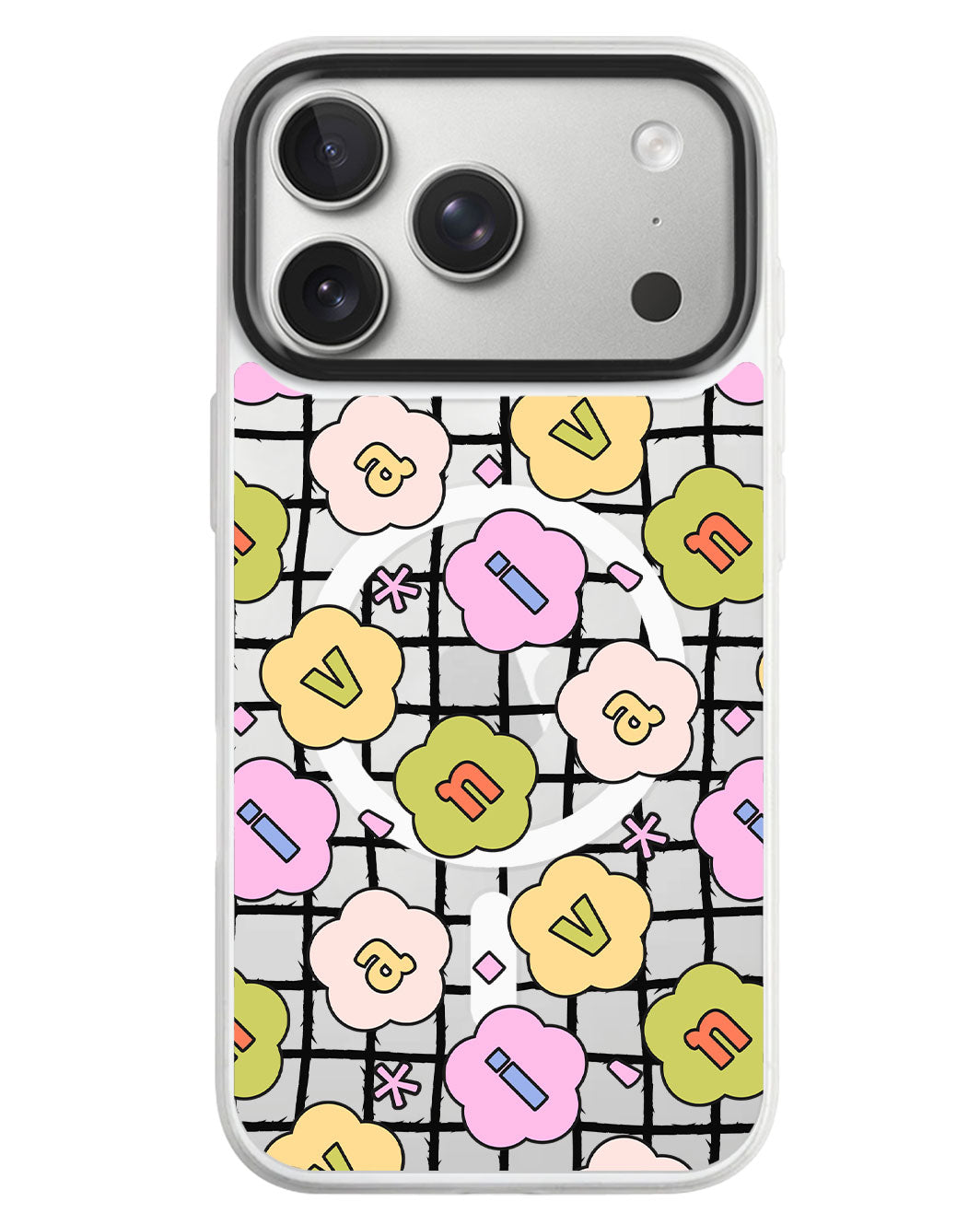 iPhone Rearguard MagSwap - Flower Petals Monogram 1.0
