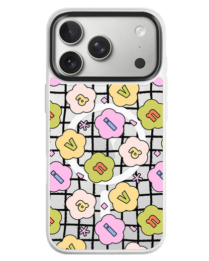 iPhone Rearguard MagSwap - Flower Petals Monogram 1.0