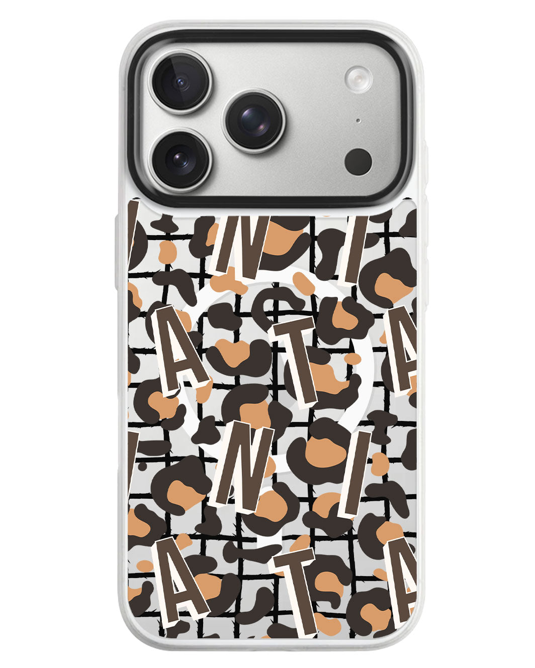 iPhone Rearguard MagSwap - Leopard Monogram 2.0