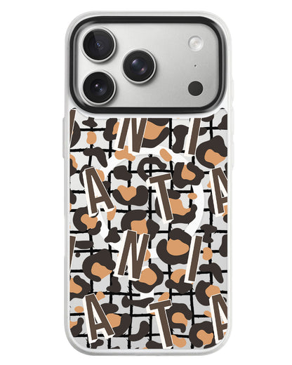 iPhone Rearguard MagSwap - Leopard Monogram 2.0