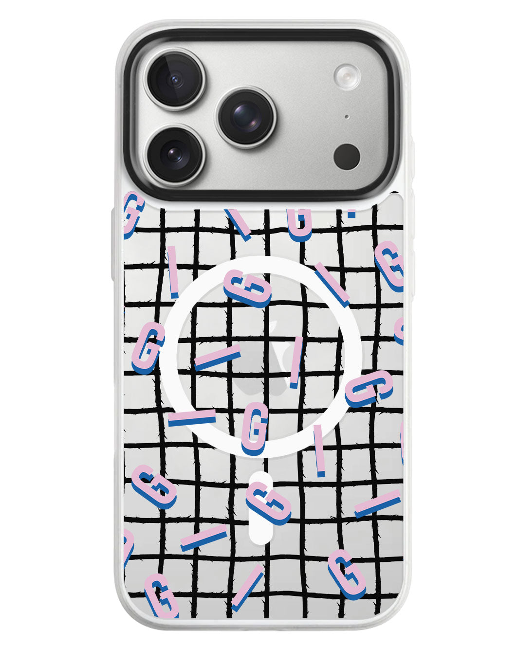 iPhone Rearguard MagSwap - Monogram 1.0 Cotton Candy