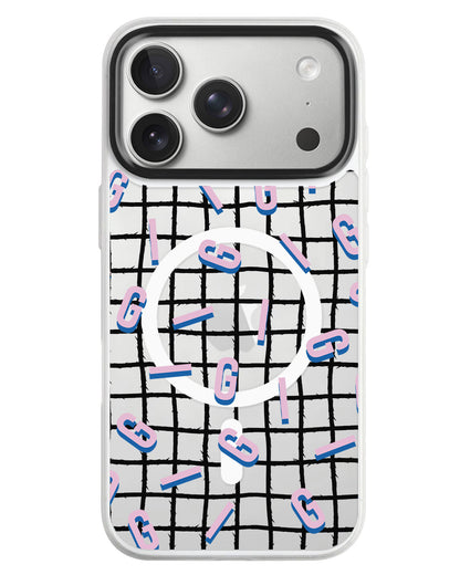 iPhone Rearguard MagSwap - Monogram 1.0 Cotton Candy