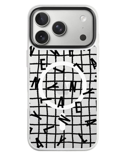iPhone Rearguard MagSwap - Monogram 1.0 Noir