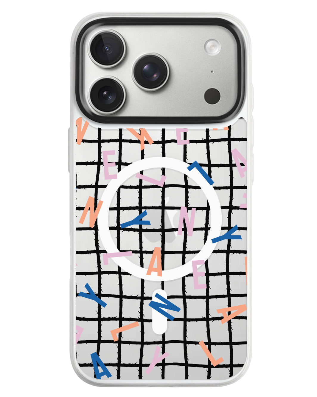 iPhone Rearguard MagSwap - Monogram 1.0 Rainbow