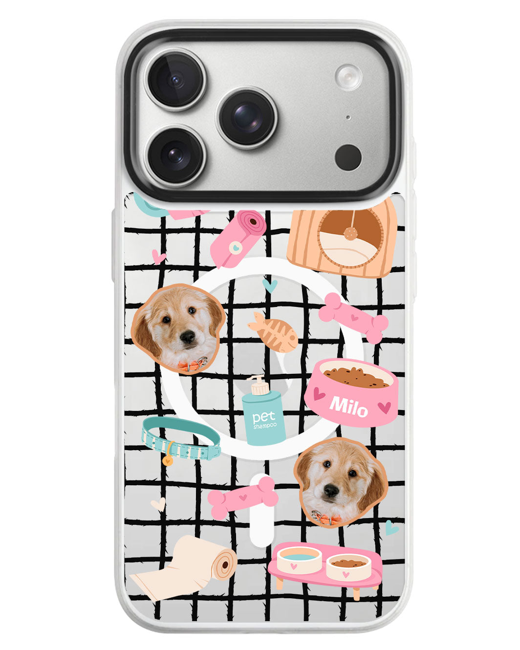 iPhone Rearguard MagSwap - Pet Grid Puppy Life