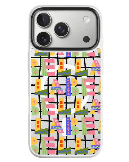 iPhone Rearguard MagSwap - Playful Monogram 5.0