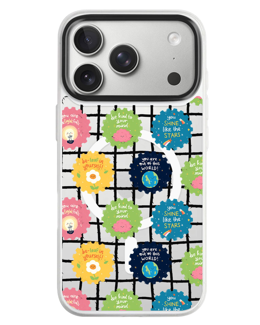 iPhone Rearguard MagSwap - Quotes Stamps