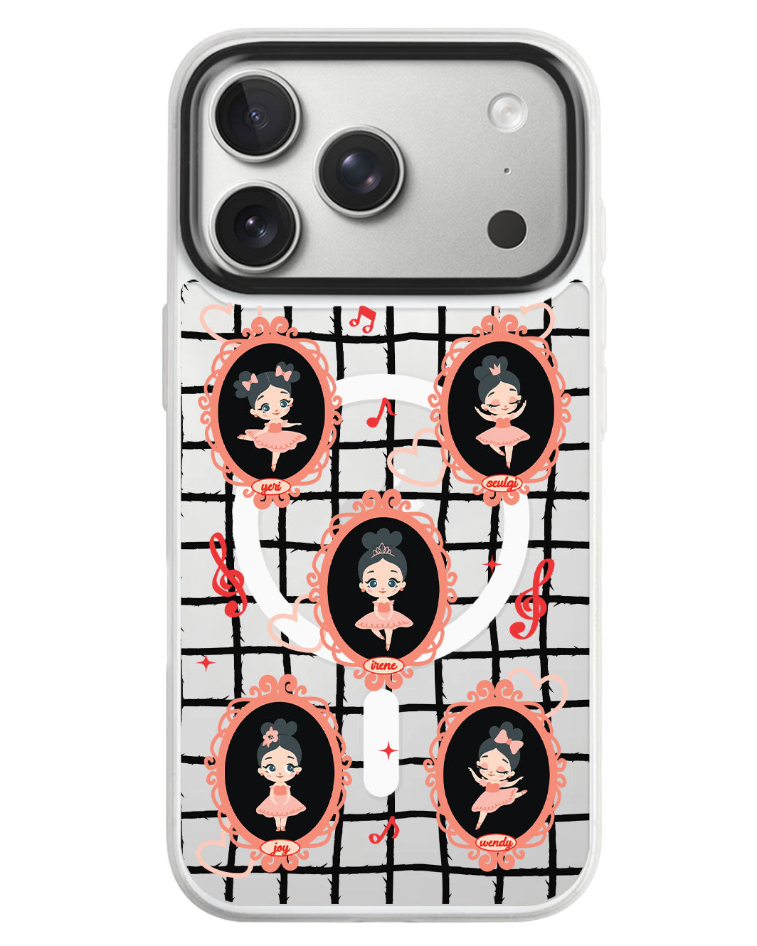 iPhone Rearguard MagSwap - Red Velvet Feel My Rhythm