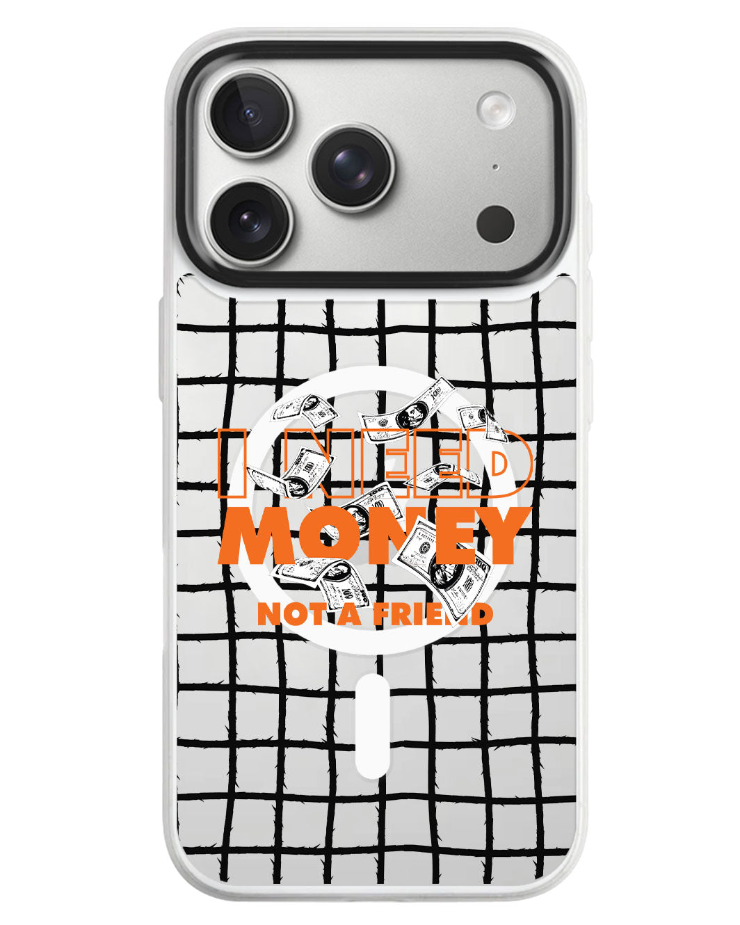 iPhone Rearguard MagSwap - Money Better Than Friend