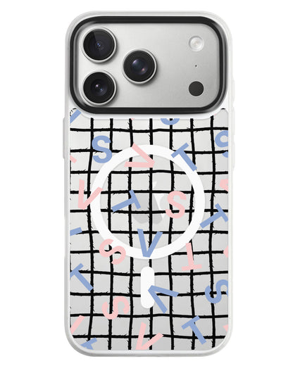 iPhone Rearguard MagSwap - Seventeen Monogram