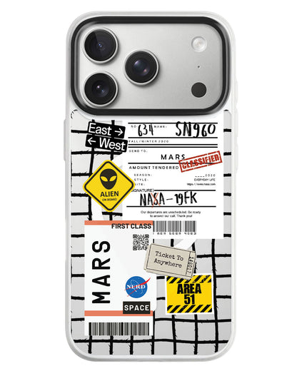 iPhone Rearguard MagSwap - Ticket To Mars