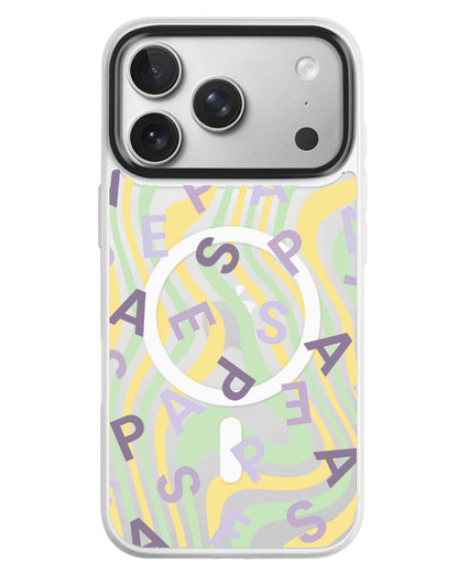 iPhone Rearguard MagSwap - Aespa Monogram
