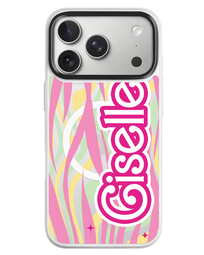 iPhone Rearguard MagSwap - Barbie Zebra Pattern