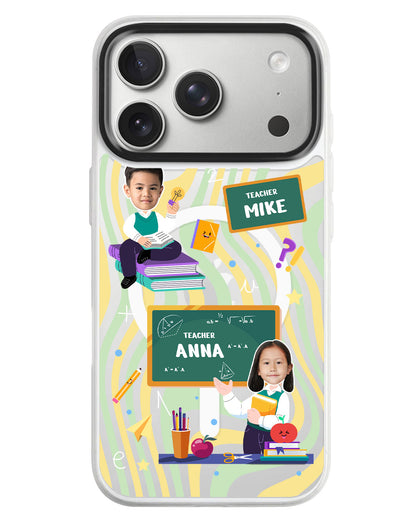 iPhone Rearguard MagSwap - Face Grid Dream Teacher