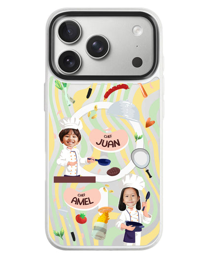 iPhone Rearguard MagSwap - Face Grid Dream Chef