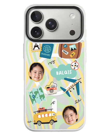 iPhone Rearguard MagSwap - Face Grid Travel