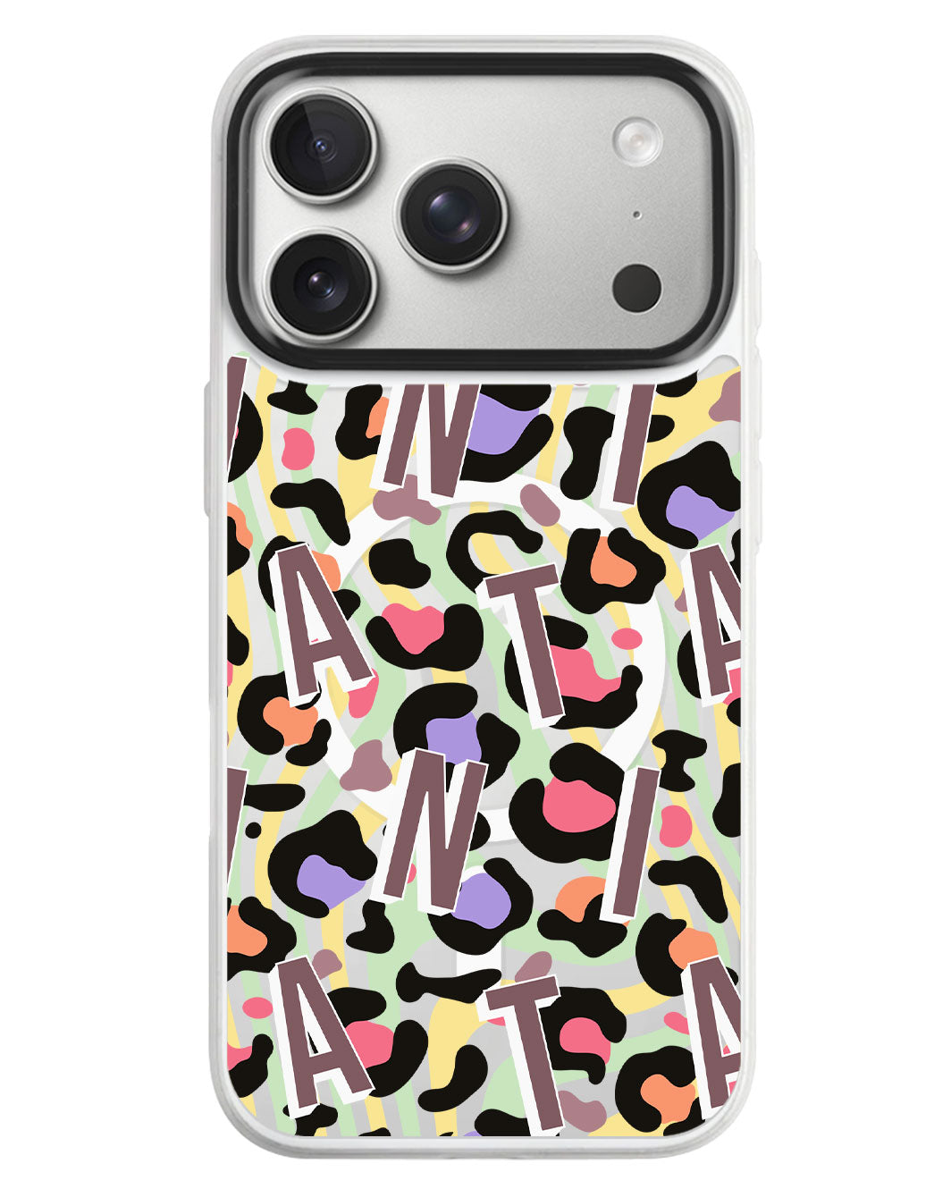 iPhone Rearguard MagSwap - Leopard Monogram 5.0