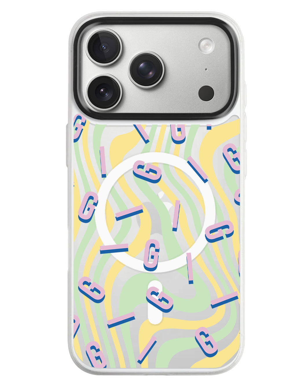 iPhone Rearguard MagSwap - Monogram 1.0 Cotton Candy