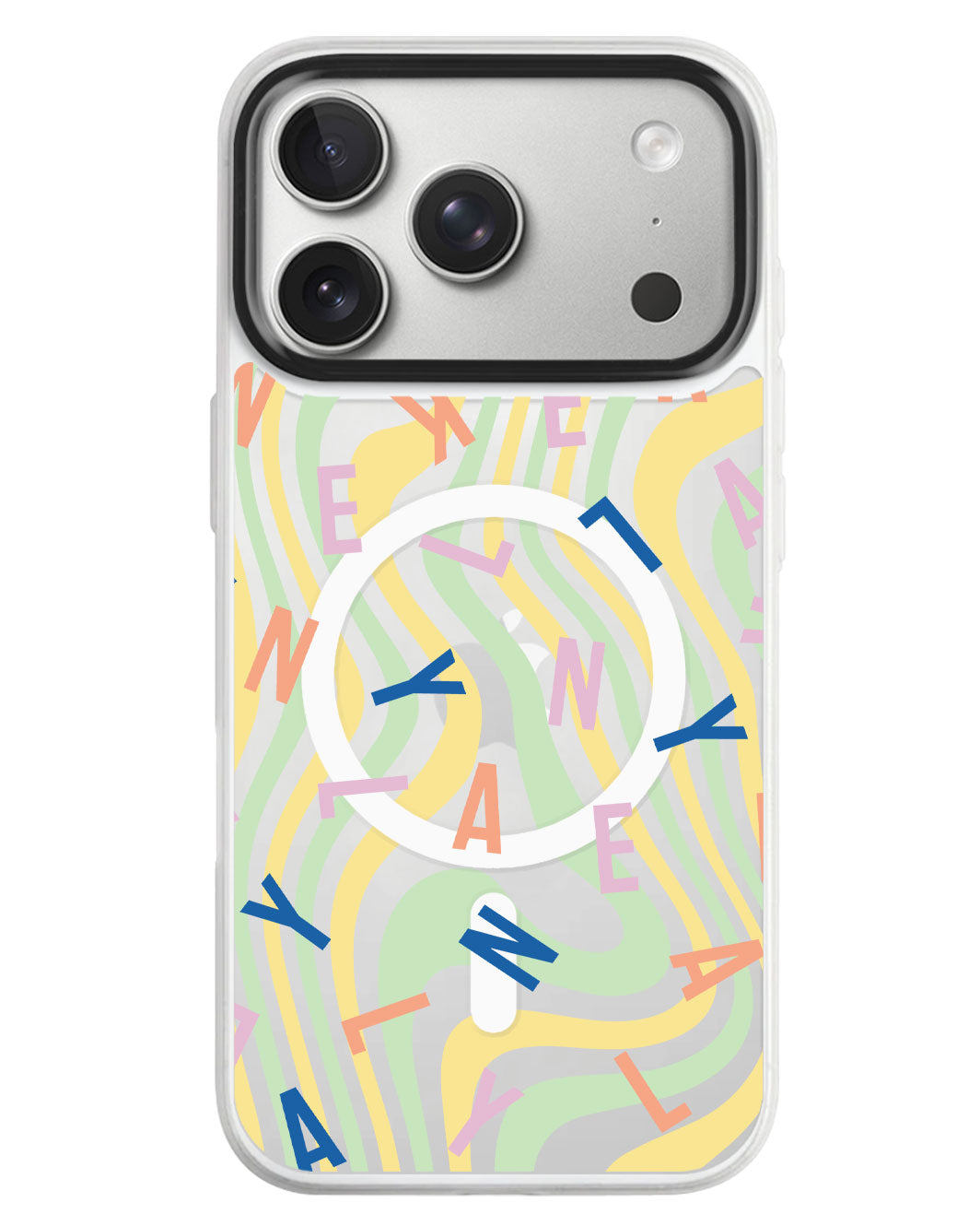 iPhone Rearguard MagSwap - Monogram 1.0 Rainbow