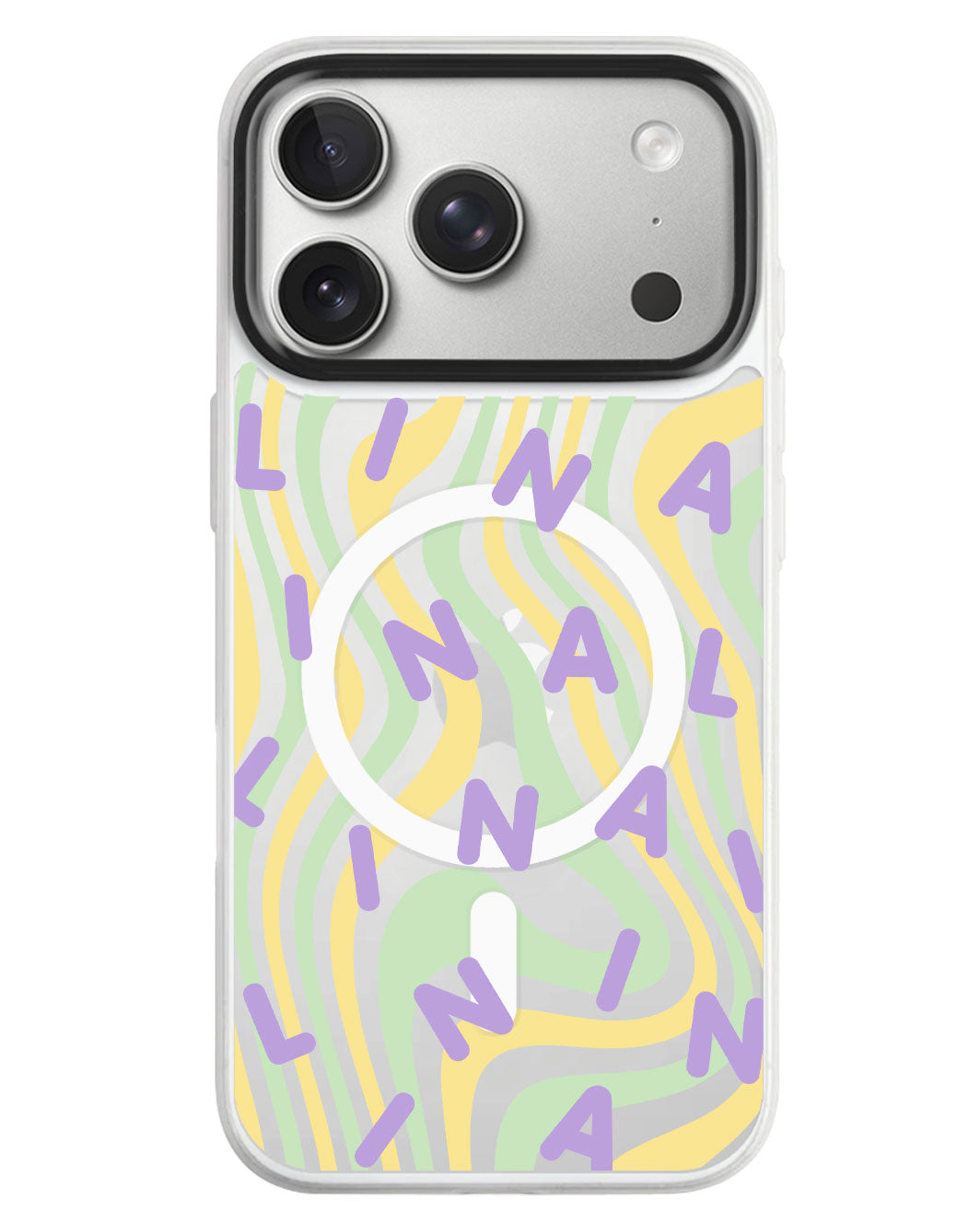 iPhone Rearguard MagSwap - Monogram 2.0 Ungu