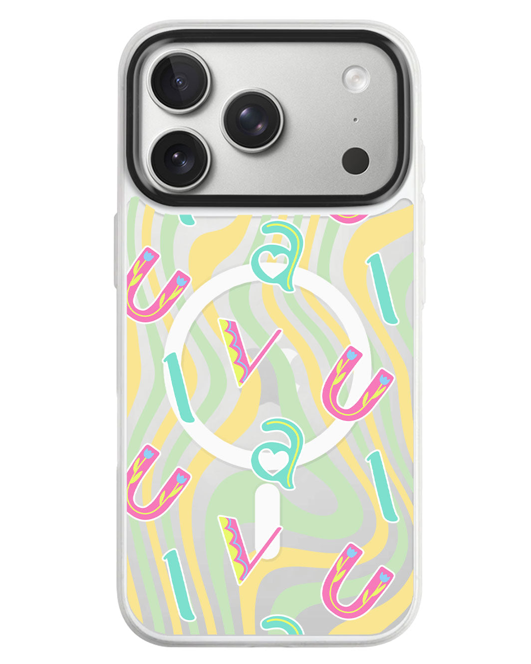 iPhone Rearguard MagSwap - Playful Monogram 6.0