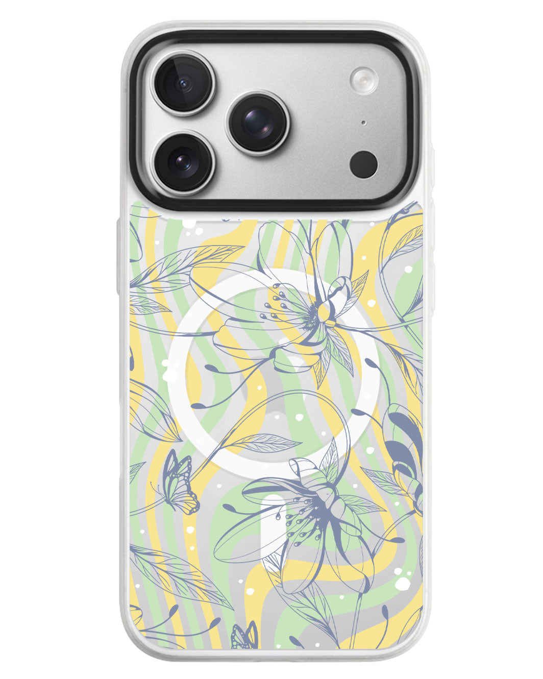 iPhone Rearguard MagSwap - Sketchy Flower & Butterfly 2.0