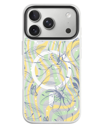 iPhone Rearguard MagSwap - Sketchy Flower & Butterfly 2.0