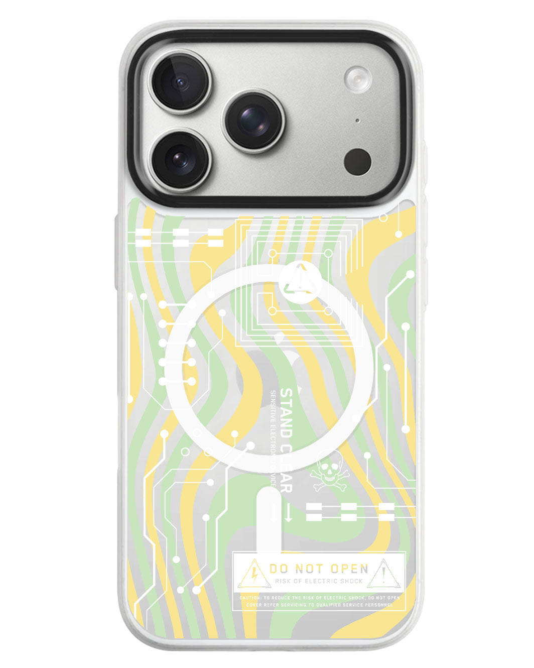 iPhone Rearguard MagSwap - Circuit White