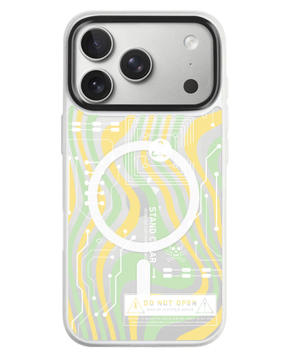 iPhone Rearguard MagSwap - Circuit White