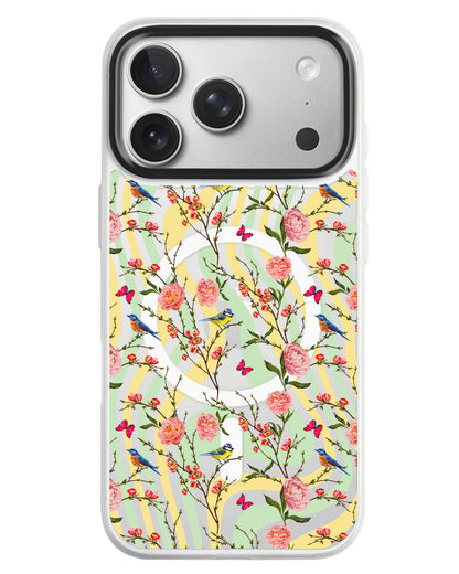 iPhone Rearguard MagSwap - Flora Gardenia