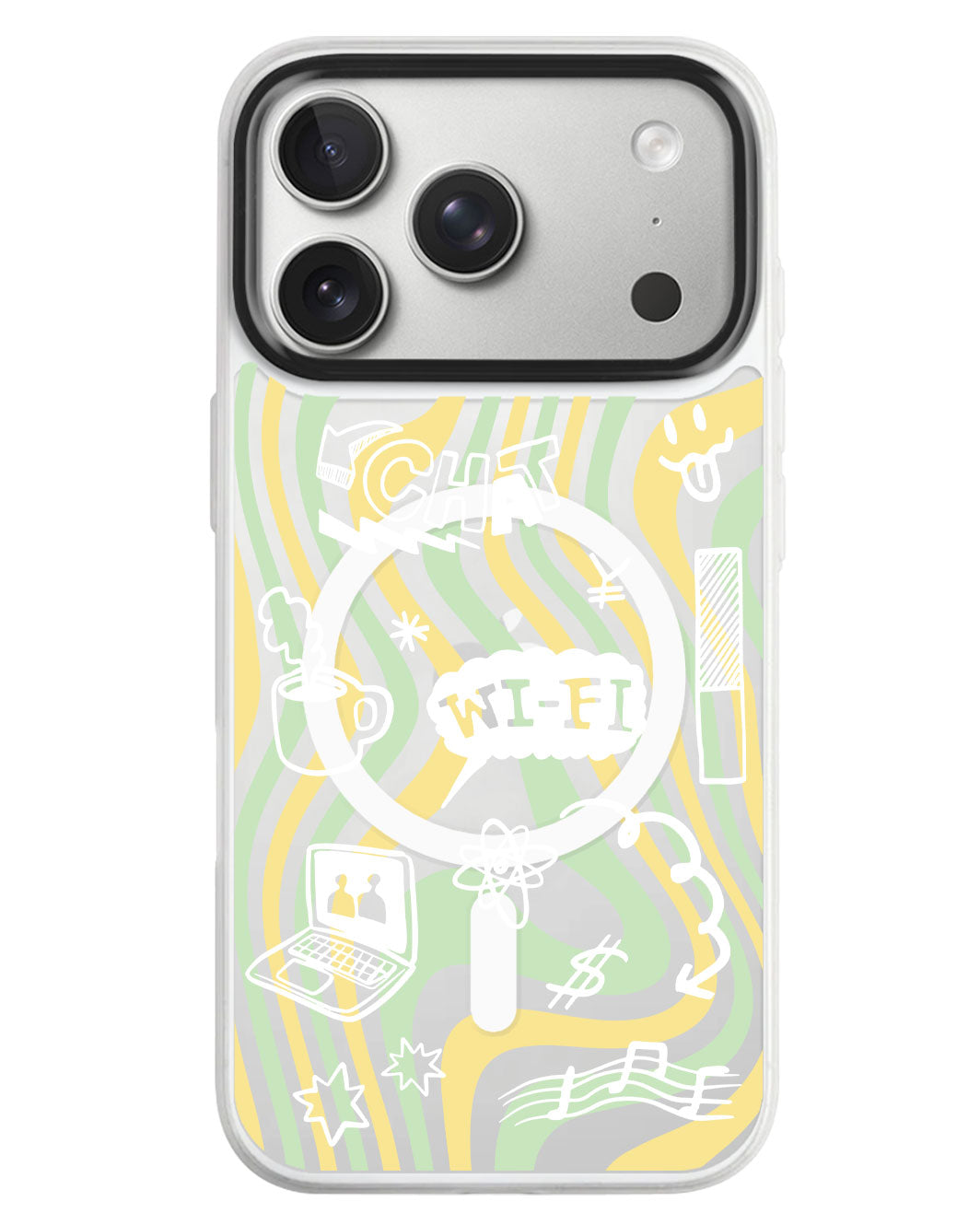 iPhone Rearguard MagSwap - Social White