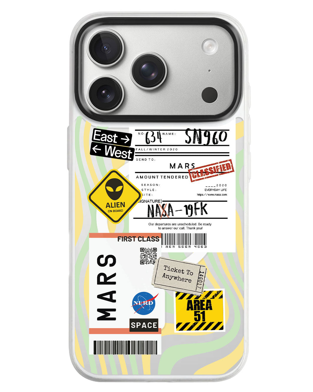 iPhone Rearguard MagSwap - Ticket To Mars