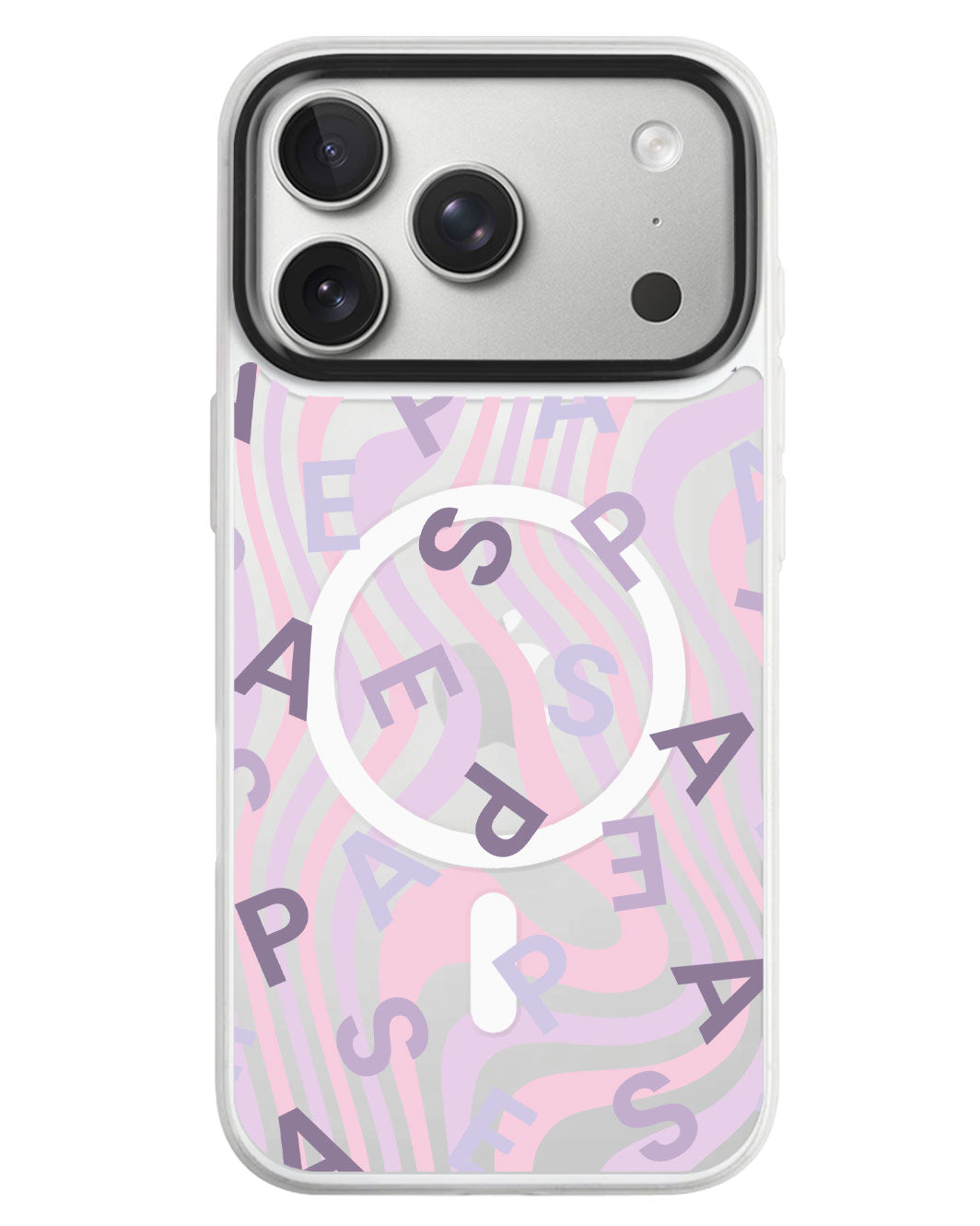 iPhone Rearguard MagSwap - Aespa Monogram