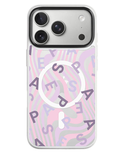 iPhone Rearguard MagSwap - Aespa Monogram