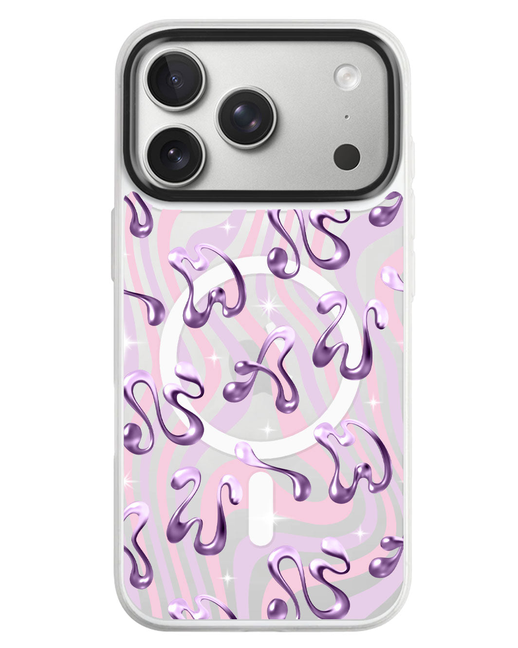 iPhone Rearguard MagSwap - Chrome Monogram 4.0