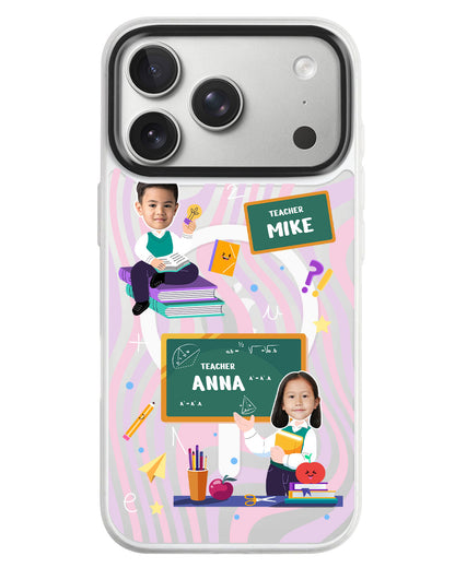 iPhone Rearguard MagSwap - Face Grid Dream Teacher