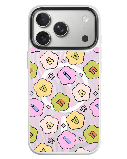iPhone Rearguard MagSwap - Flower Petals Monogram 1.0