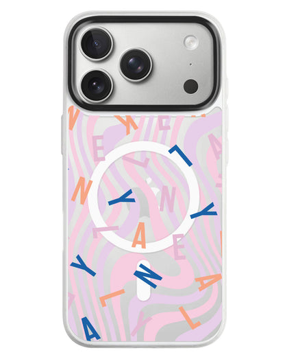 iPhone Rearguard MagSwap - Monogram 1.0 Rainbow