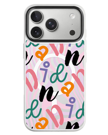 iPhone Rearguard MagSwap - Playful Monogram 3.0