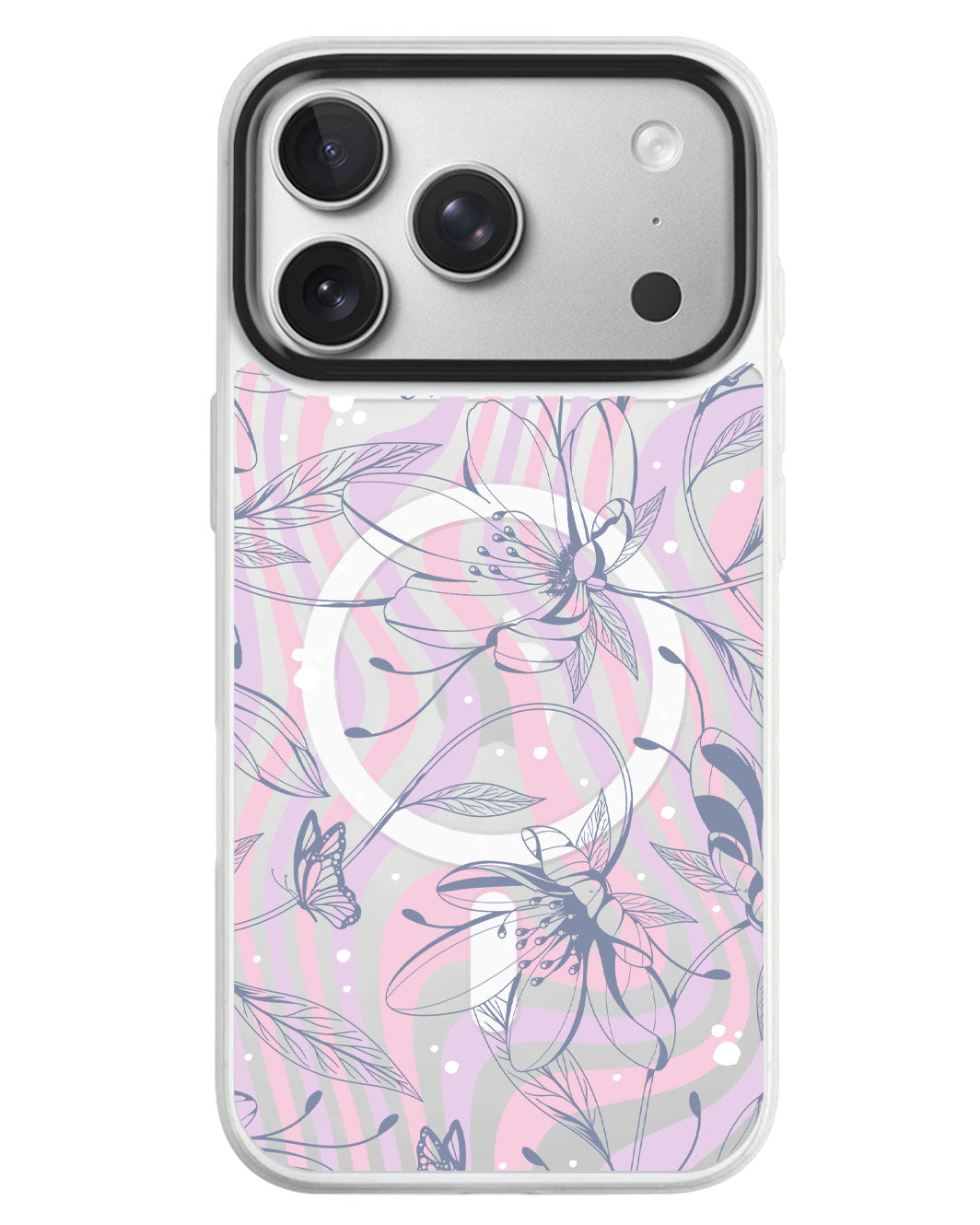 iPhone Rearguard MagSwap - Sketchy Flower & Butterfly 2.0