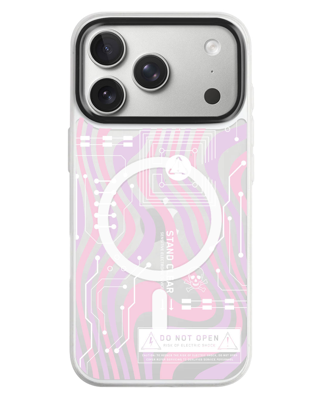 iPhone Rearguard MagSwap - Circuit White