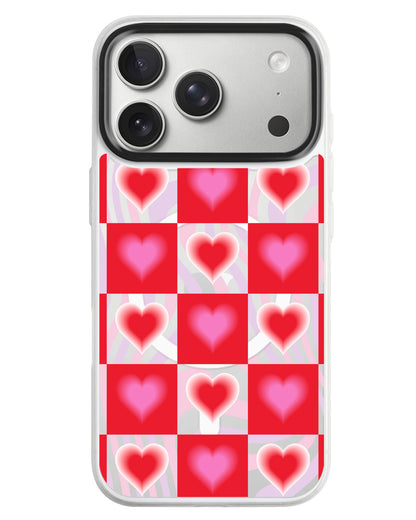 iPhone Rearguard MagSwap - Love Checkered