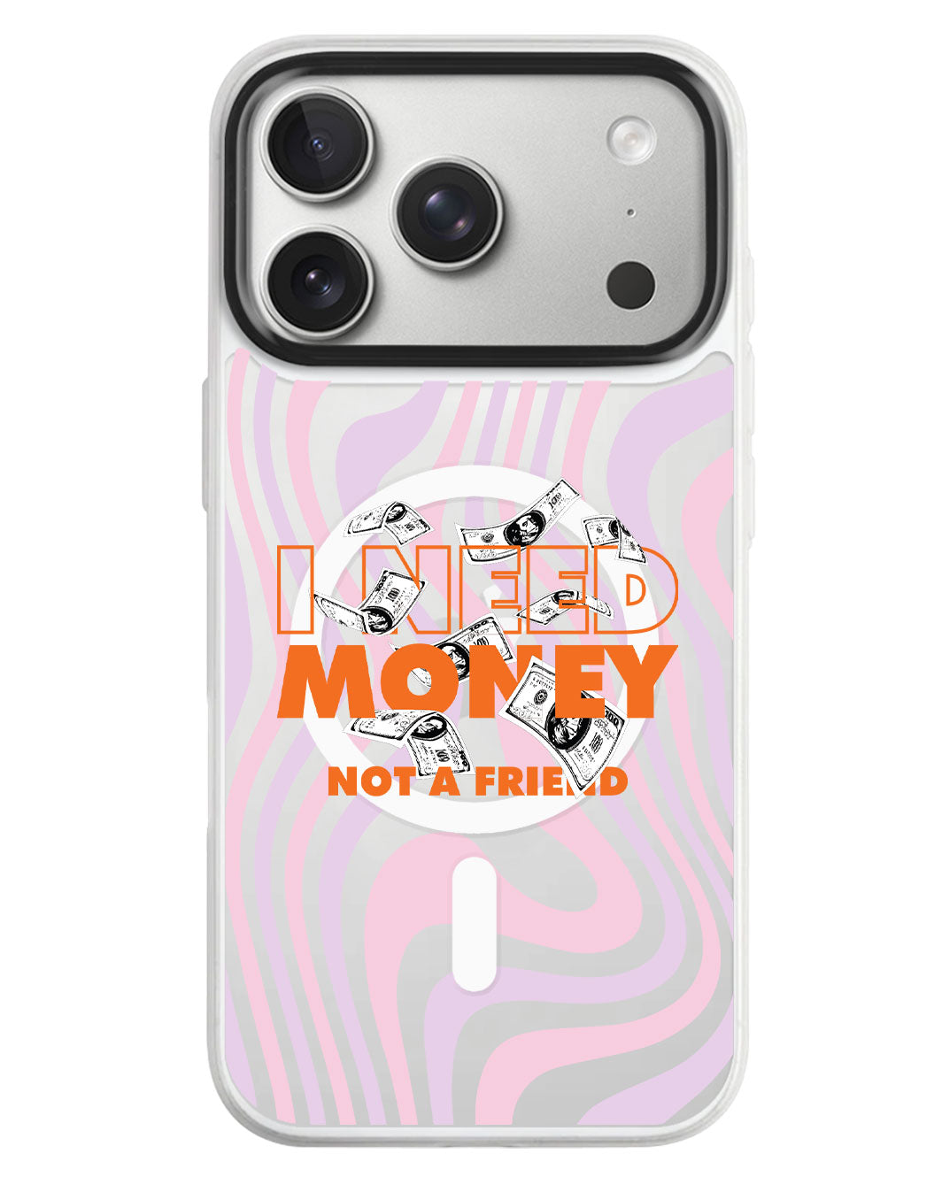 iPhone Rearguard MagSwap - Money Better Than Friend