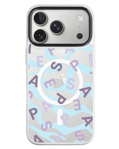 iPhone Rearguard MagSwap - Aespa Monogram